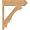 Ekena Millwork Balboa Smooth Arts and Crafts Outlooker, Western Red Cedar, 7 1/2"W x 26"D x 30"H OUT08X26X30BOA03SWR - alternate 2